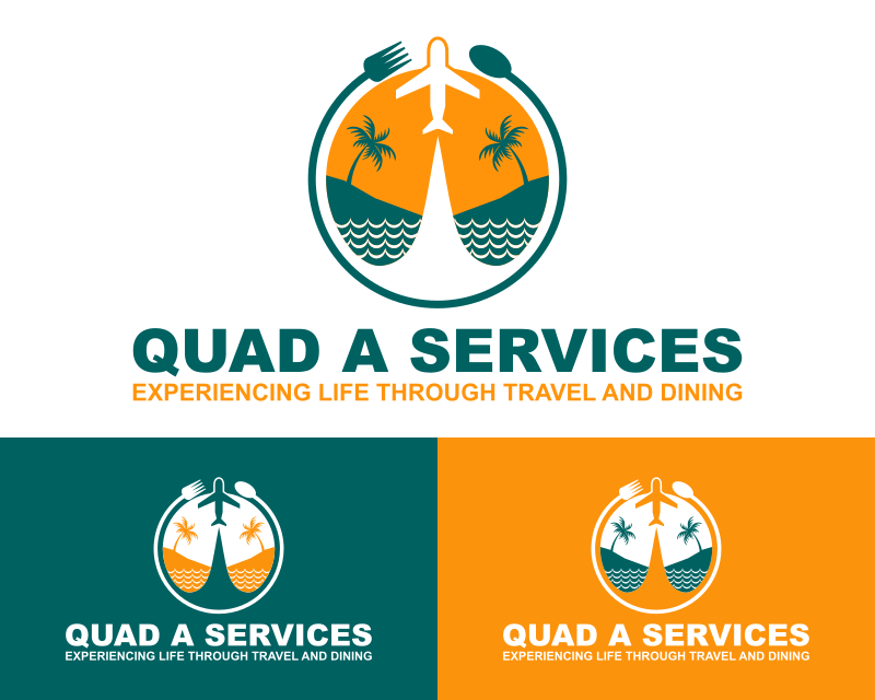 Logo Design entry 3220589 submitted by Kang okim to the Logo Design for Quad A Services run by keyelement