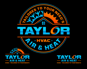 Logo Design entry 3223123 submitted by Eiside to the Logo Design for https://taylorairheat.com run by pdwelectrical