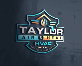 Logo Design entry 3228027 submitted by max001 to the Logo Design for https://taylorairheat.com run by pdwelectrical