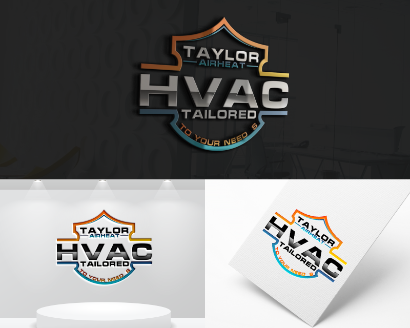 Logo Design entry 3223332 submitted by Gacountt to the Logo Design for https://taylorairheat.com run by pdwelectrical