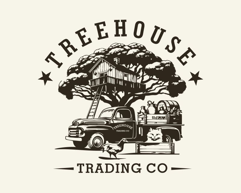 Logo Design entry 3226791 submitted by jack73 to the Logo Design for Treehouse Trading Co. run by jnealmcc