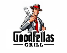 Logo Design entry 3224882 submitted by exvy to the Logo Design for GoodFellas Grill run by Mclower2001
