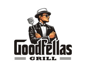 Logo Design entry 3226331 submitted by exvy to the Logo Design for GoodFellas Grill run by Mclower2001