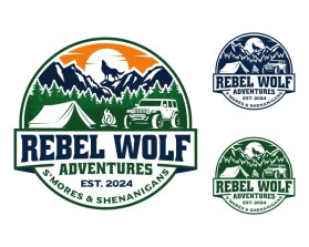 Logo Design entry 3228401 submitted by Armchtrm to the Logo Design for Rebel Wolf Adventures run by rebelwolfadventures