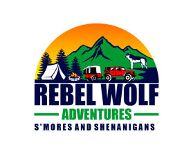 Logo Design entry 3225143 submitted by WoopsMan to the Logo Design for Rebel Wolf Adventures run by rebelwolfadventures