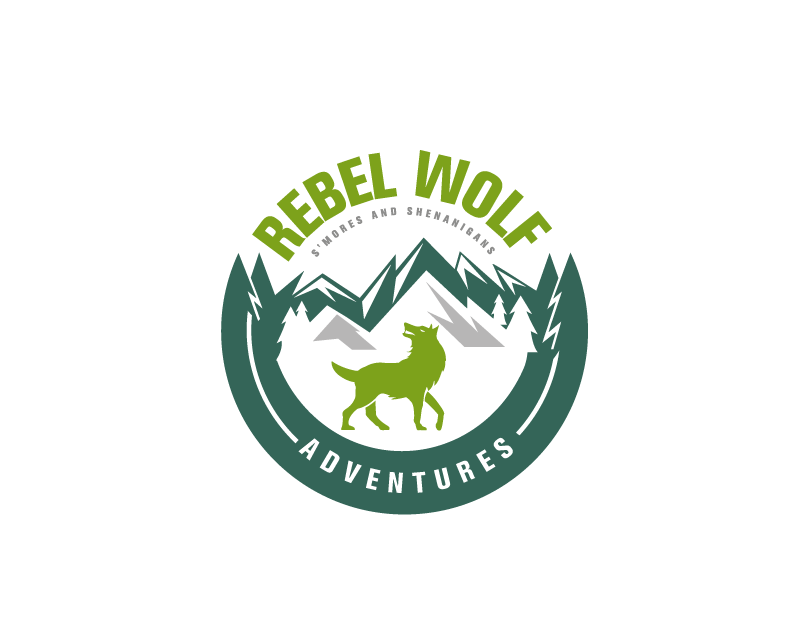 Logo Design entry 3228247 submitted by Magmion to the Logo Design for Rebel Wolf Adventures run by rebelwolfadventures
