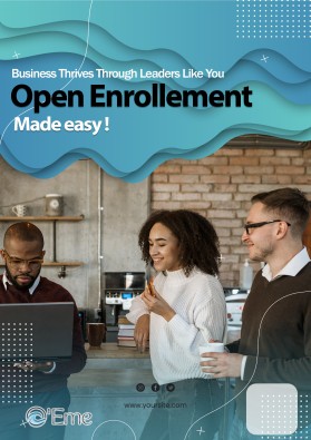 Banner Ad Design Entry 3339482 submitted by Riham_sbt to the contest for Open Enrollment Posters for Employee Benefits run by Eas804