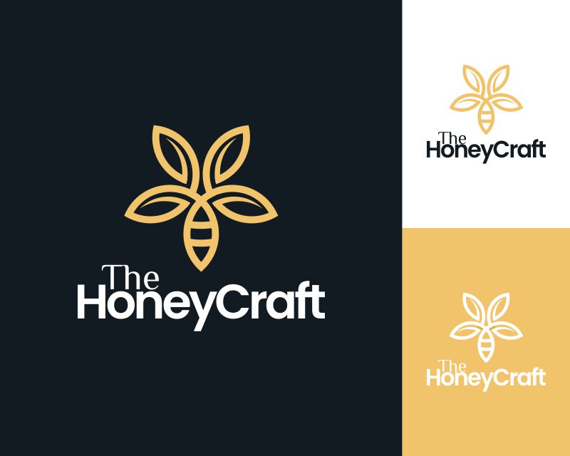 Logo Design Entry 3231201 submitted by tuzu to the contest for The Honey Craft - thehoneycraft.com run by Pinkalicious