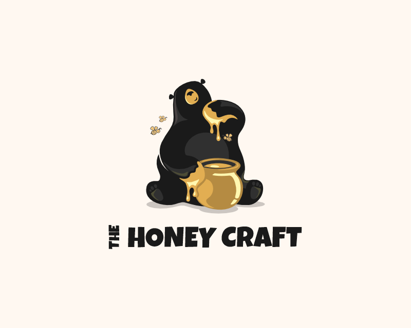 Logo Design entry 3231578 submitted by Urke to the Logo Design for The Honey Craft - thehoneycraft.com run by Pinkalicious