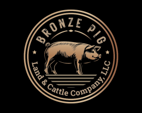 Logo Design entry 3232583 submitted by adja to the Logo Design for Bronze Pig Land & Cattle Company, LLC run by sandyw