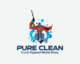 Logo Design entry 3232847 submitted by sharif741 to the Logo Design for Pure Clean run by Franros