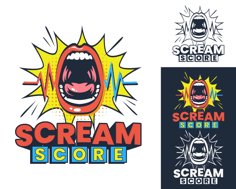 Logo Design entry 3233362 submitted by Armchtrm to the Logo Design for Scream Score run by ImmerseUniverse
