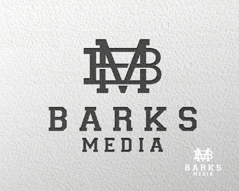 Logo Design Entry 3236190 submitted by Graphico to the contest for Barks Media run by Barksmedia