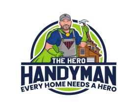 Logo Design Entry 3350249 submitted by TERION to the contest for The Hero Handyman run by irvryder