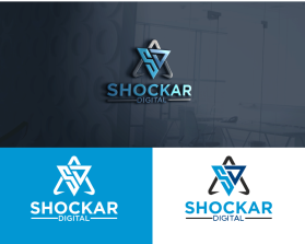 Logo Design Entry 3351256 submitted by zudyes to the contest for Shockar Digital run by stepankosenko