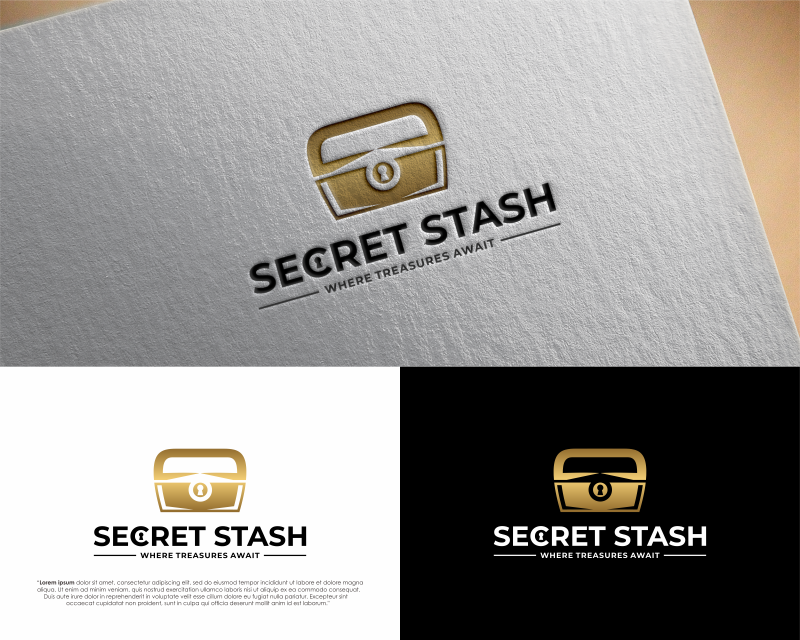 Logo Design Entry 3236309 submitted by Superkin to the contest for Secret Stash run by secretstash325