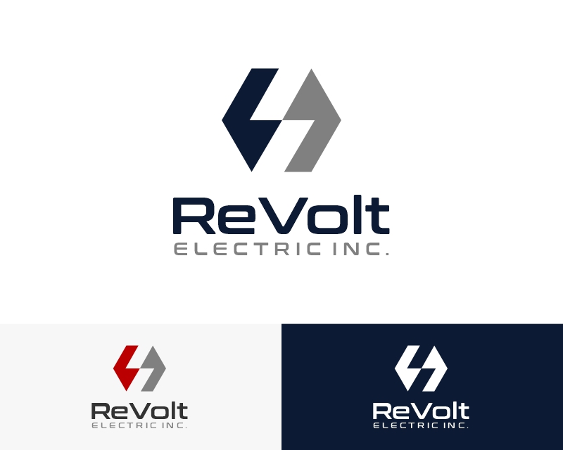 Logo Design Entry 3236673 submitted by DreamLogo to the contest for ReVolt Electric Inc run by Jordan oja
