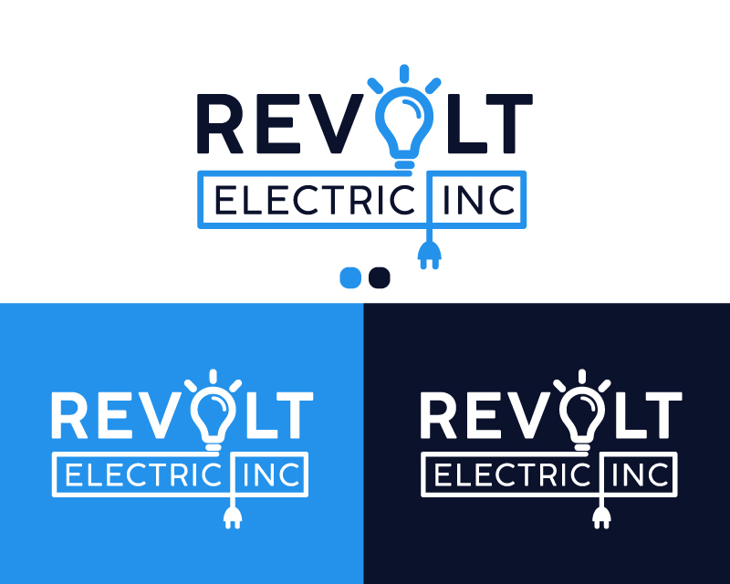 Logo Design entry 3241097 submitted by MD-Designer to the Logo Design for ReVolt Electric Inc run by Jordan oja