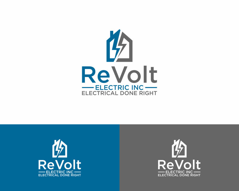 Logo Design Entry 3236420 submitted by eunois to the contest for ReVolt Electric Inc run by Jordan oja