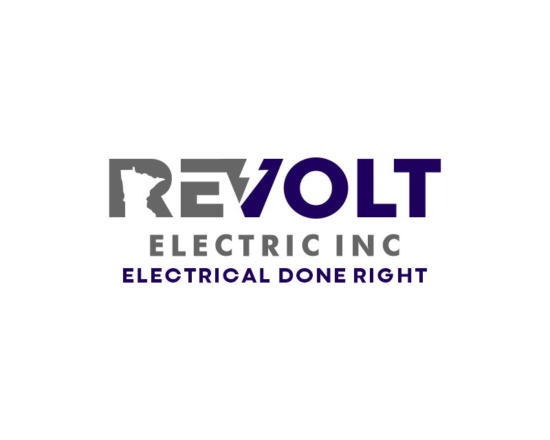 Logo Design entry 3243137 submitted by sangkaku to the Logo Design for ReVolt Electric Inc run by Jordan oja