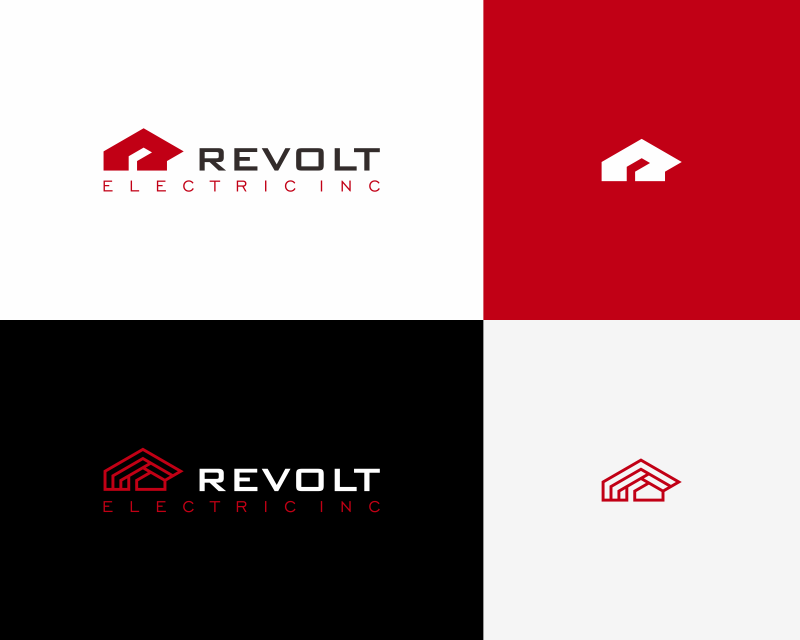 Logo Design entry 3238756 submitted by noteracoki54 to the Logo Design for ReVolt Electric Inc run by Jordan oja