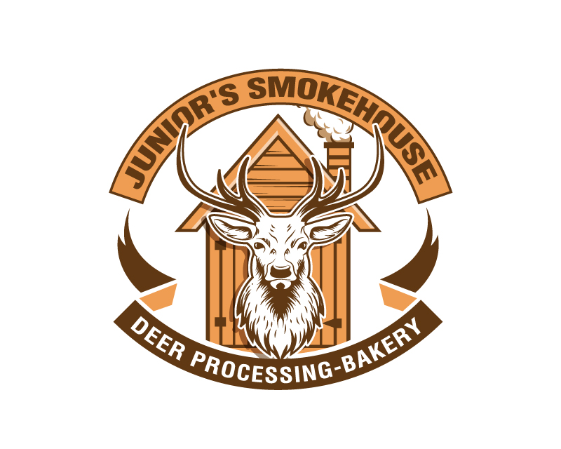 Logo Design entry 3239383 submitted by max001 to the Logo Design for Junior's Smokehouse run by juniors2024