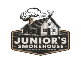 Logo Design entry 3237560 submitted by Anirbans84 to the Logo Design for Junior's Smokehouse run by juniors2024