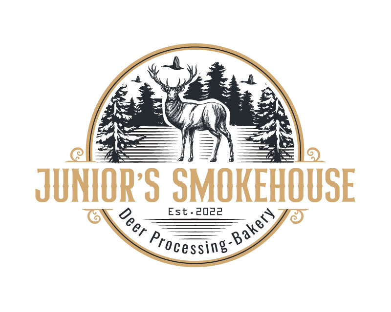 Logo Design entry 3239852 submitted by bayu_desain88 to the Logo Design for Junior's Smokehouse run by juniors2024