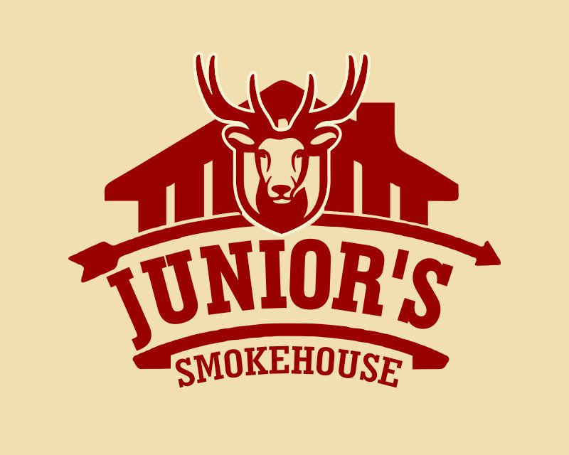 Logo Design entry 3238686 submitted by jack73 to the Logo Design for Junior's Smokehouse run by juniors2024