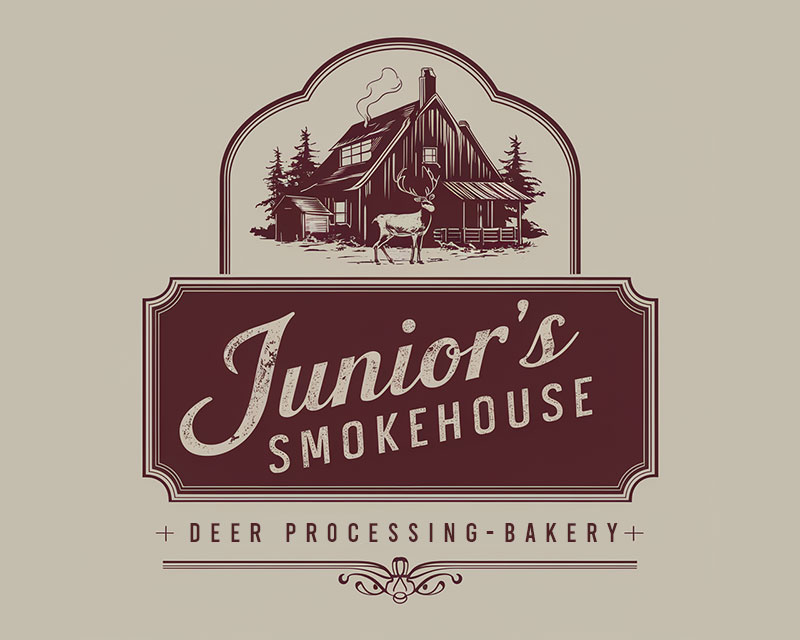 Logo Design Entry 3237782 submitted by blxdesigns to the contest for Junior's Smokehouse run by juniors2024