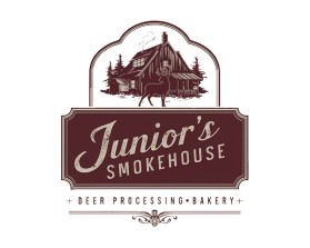 Logo Design entry 3237928 submitted by eunois to the Logo Design for Junior's Smokehouse run by juniors2024