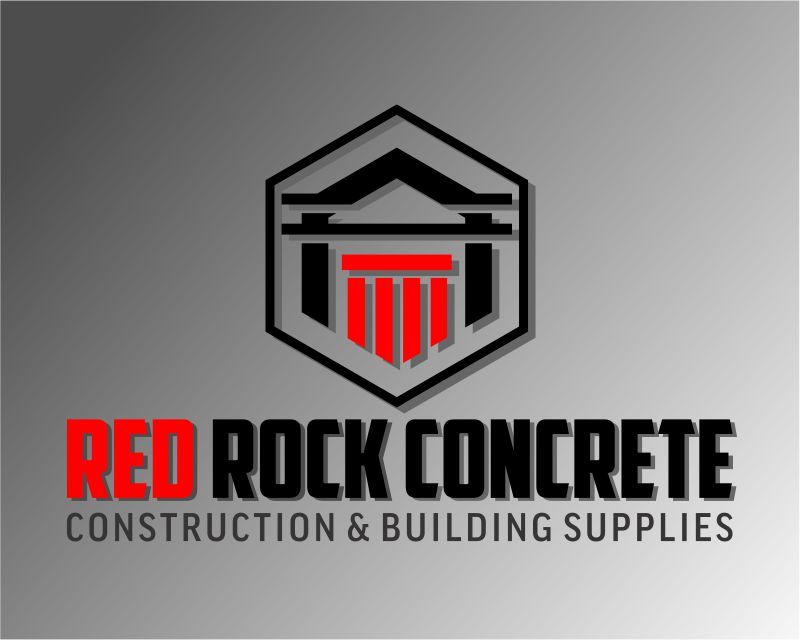 Logo Design Entry 3238522 submitted by rudin to the contest for REDROCK CONCRETE Construction & Building Supplies run by ruddy