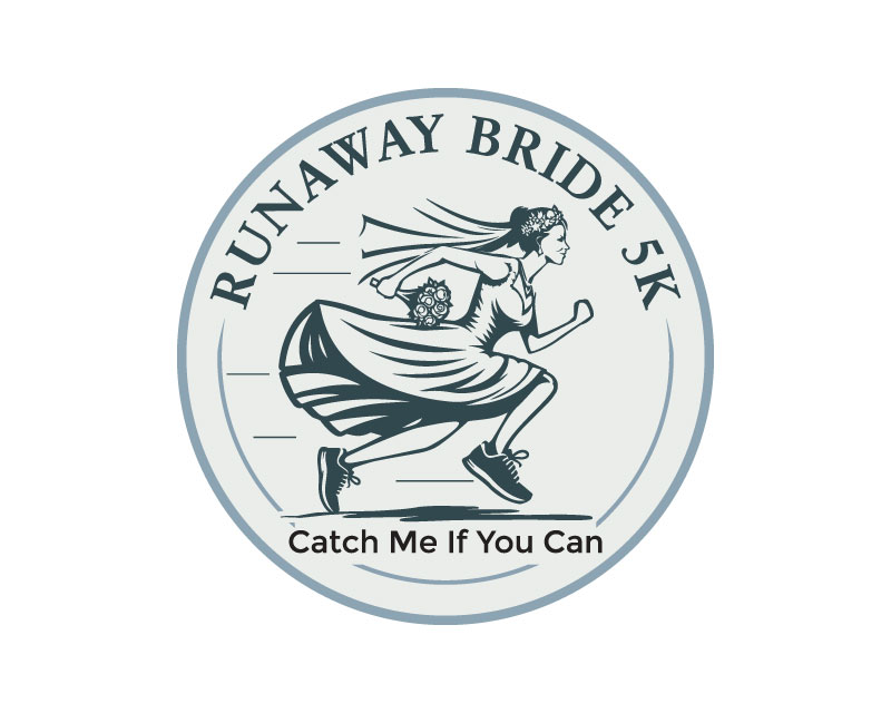 Logo Design entry 3246233 submitted by adja to the Logo Design for Runaway Bride 5k run by Kaylene