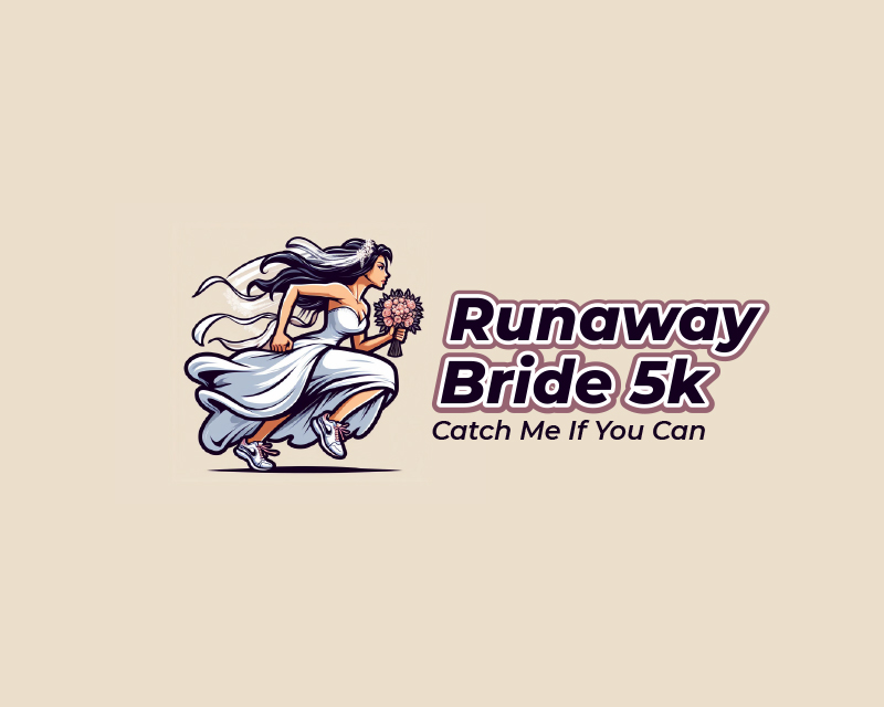 Logo Design entry 3246233 submitted by anameen1122 to the Logo Design for Runaway Bride 5k run by Kaylene