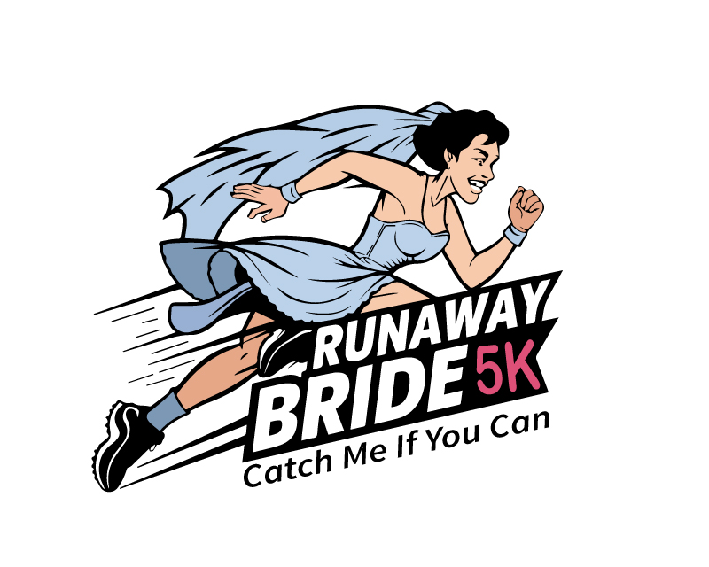 Logo Design entry 3245440 submitted by VikramS_Design to the Logo Design for Runaway Bride 5k run by Kaylene