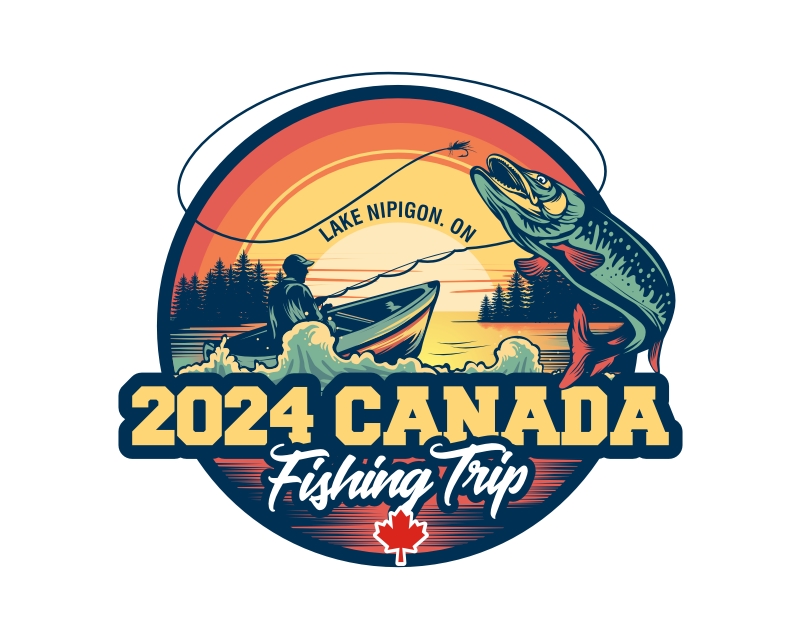 Logo Design entry 3244409 submitted by TERION to the Logo Design for 2024 Canada Fishing Trip run by athomas5784