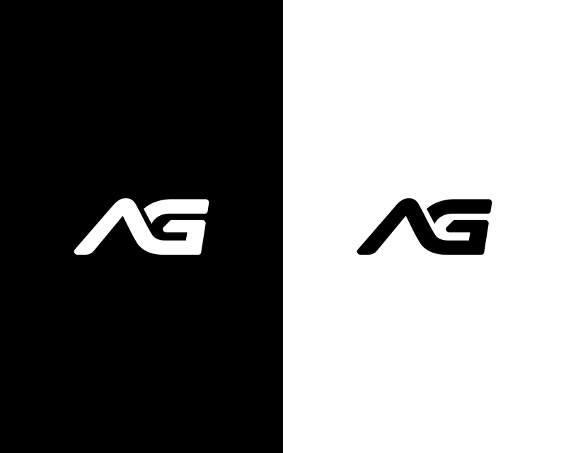 Logo Design entry 3245921 submitted by Hendarto to the Logo Design for Custom Monogram logo needed for the Letters AG for Apparel and Youtube run by AXISCSLLC