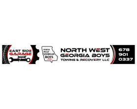 Banner Ad Design Entry 3365917 submitted by itaitu to the contest for EASTSIDE GARAGE/ NORTH WEST GEORGIA BOYS TOWING & RECOVERY LLC run by koearthcents@gmail.com