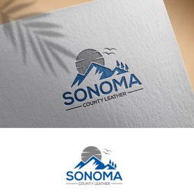 Logo Design Entry 3360410 submitted by MuhammadR to the contest for SONOMA COUNTY LEATHER run by heatherheard