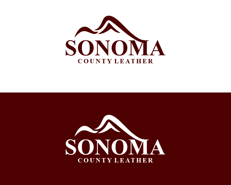 Logo Design Entry 3245618 submitted by lipur to the contest for SONOMA COUNTY LEATHER run by heatherheard