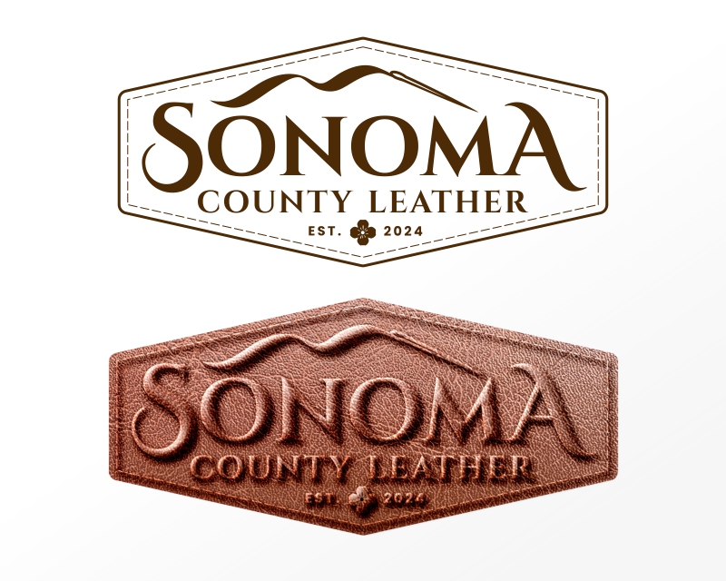Logo Design Entry 3245160 submitted by Armchtrm to the contest for SONOMA COUNTY LEATHER run by heatherheard
