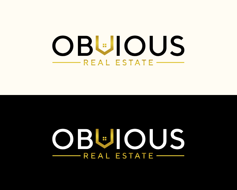 Logo Design Entry 3246143 submitted by iosiconsdesign to the contest for Obvious Real Estate run by Tsmiller11