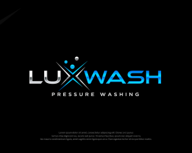 Logo Design Entry 3360297 submitted by dhanny09 to the contest for LuxWash Pressure Washing run by luxwash