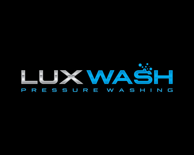 Logo Design Entry 3245852 submitted by sujono to the contest for LuxWash Pressure Washing run by luxwash