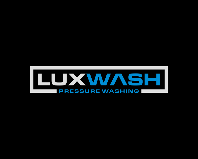 Logo Design Entry 3244780 submitted by leovensager to the contest for LuxWash Pressure Washing run by luxwash