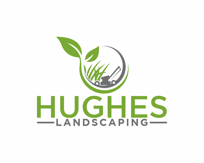 Logo Design Entry 3247720 submitted by miyati to the contest for Hughes Landscaping run by BuywithBiro