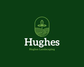 Logo Design Entry 3359959 submitted by Khooshi001 to the contest for Hughes Landscaping run by BuywithBiro