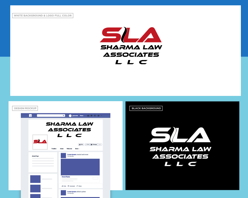 Logo Design Entry 3251154 submitted by Migani to the contest for Sharma Law Associates LLC run by Sharma79