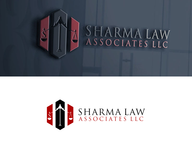 Logo Design Entry 3251119 submitted by rianRx to the contest for Sharma Law Associates LLC run by Sharma79