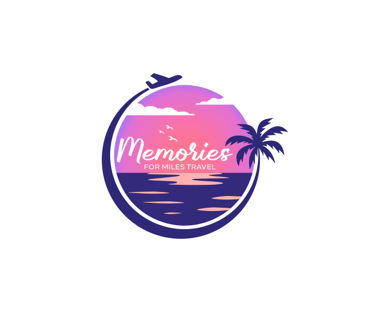 Logo Design entry 3251385 submitted by AaronEthan to the Logo Design for Memories for Miles Travel run by memoriesformiles